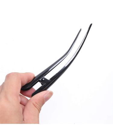 Frcolor Large Alligator Hair Clips - 3 Pack Metal Duckbill Clips for Women & Salon Use - Perfect for Thick & Thin Hair (Black) - Buy Online on GoSupps.com