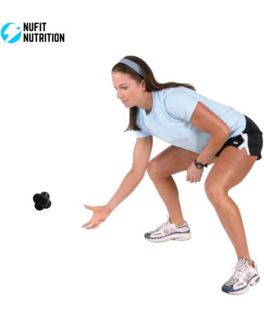 NuFit Sports Reaction Ball - Speed and Agility Trainer for Baseball, Soccer, Volleyball, Basketball, and Tennis - Buy Online on GoSupps.com