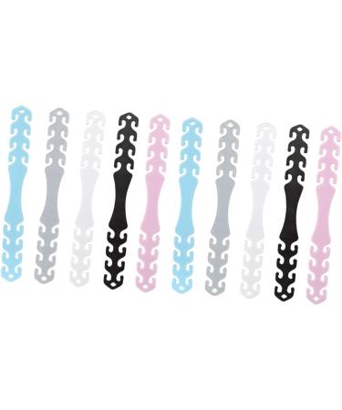 Buy Minkissy 10-Pack Adjustable Mask Ear Rope Buckles | Comfortable Mask Accessories & Strap Buckles for Ears | Ideal for Facial Mask Support - Buy Online on GoSupps.com