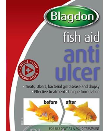 Blagdon Anti-Ulcer Treatment 500ml - Effective Formula for Ulcers, Bacterial Gill Disease & Dropsy - Buy Online on GoSupps.com