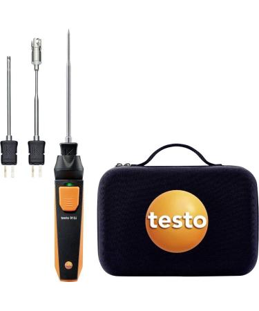 Testo 915i Kit Thermometer with 3 temperature probes (TC Type K) Single bed