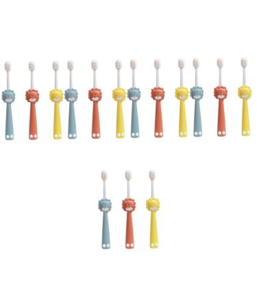 Magiclulu 15 STK Wanmao Children's toothbrush Hand toothbrushes brightening toothbrush toothbrushes for children travel toothbrush children's needs toothbrush for toddlers caricature products for children