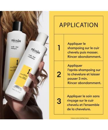 Nioxin System 1 Trial Kit for Thinning Hair Trial kit for thinning hair including shampoo conditioner and scalp treatment contents vary - Buy Online on GoSupps.com