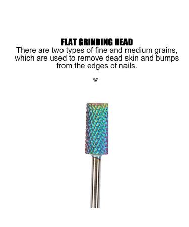 8pcs Tungsten Steel Nail Drill Set - Polishing & Grinding Heads for Manicure Dead Skin Removal and Nail Polish Accessories - Ideal for Nail Studios & Home Use - Buy Online on GoSupps.com