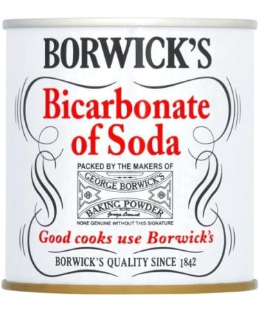 Borwick's Bicarbonate Of Soda 100G | Good cooks use Borwick's | No Preservatives | Suitable for Vegetarians - Buy Online on GoSupps.com