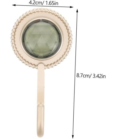Alipis Towel Hooks 4pcs Wall Towel Mounted Clothes Kitchen Hook Hanging Hat Hand Coat Bathroom Rack Diamond Hanger Hook - Buy Online on GoSupps.com