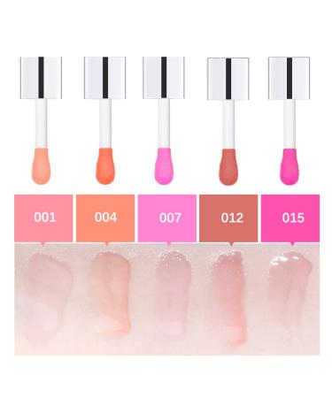 GL-Turelifes Plumping Lip Gloss Oil | Hydrating & Tinted Balm | Transparent Lip Oil | Long-Lasting Nourishing Formula | Non-Sticky Glitter Shine | Primer Lip Tint (007Raspberry) - Buy Online on GoSupps.com