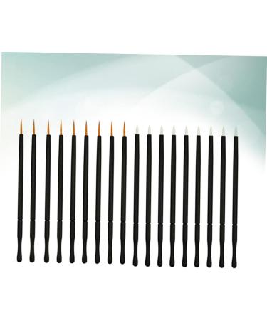 SOESFOUFU Eyeliner Liquid Brushes 100pcs Eyeliner Brush for Liner White Wand Applicator Eyeliner Liquid Tool Make up Makeup 10*0.5cm As Shown - Buy Online on GoSupps.com