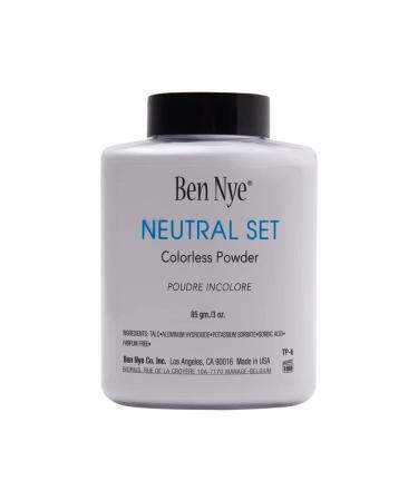 Ben Nye Classic Translucent Face Powder 3 Oz Neutral Set Face Powders