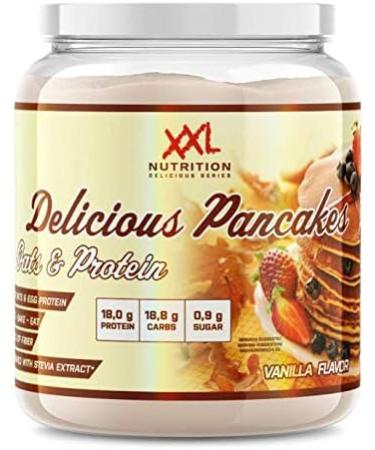 XXL Nutrition Protein Pancakes - High Protein Vanilla Flavor - 2500g (2.5kg) - Delicious & Healthy Snack for Fitness Enthusiasts - Buy Online on GoSupps.com
