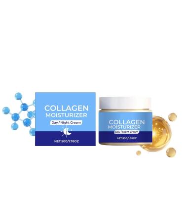 futiu Collagen Moisturizing Cream For Hydration & Plumping Locking Moisture Barrier Daily Use All Skin Types(3pcs)