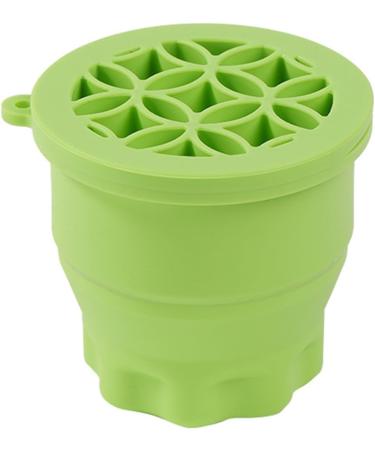 Qilmal Makeup Brush Cleaner Brush Cleaning Cup Brush Cleaning Mat Silicone Makeup Brush Cleaning Cup Portable Makeup Holder Silicone Cleaning Cup Environment Friendly Purple - Buy Online on GoSupps.com