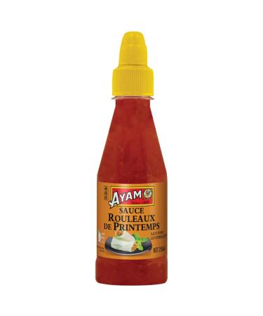 AYAM Sauce Spring Rolls | Spicy | Fresh Chili Peppers | Flavors of Asia | High Quality | Healthy Food | Gluten Free | No Pre