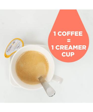 Fountain Coffee Cream - Individually Packed Milk Portions (7ml 240 Pack) for Perfect Coffee | International Shipping - Buy Online on GoSupps.com