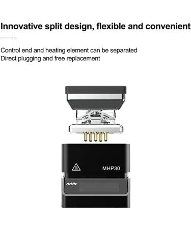 MHP30 Mini Heating Plate - SMD PCB Preheater for LED Stripes Remover | 30x30mm | Constant Temperature Control - Buy Online on GoSupps.com