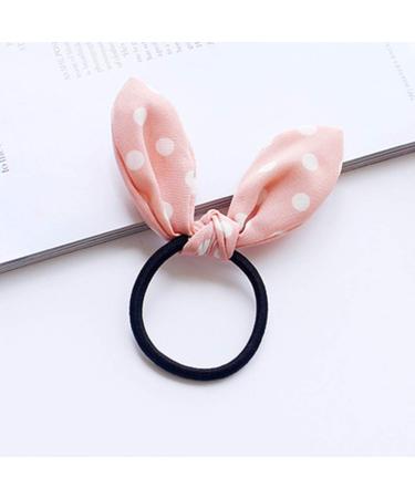 Ruihfas 12Pcs Lovely Rabbit Ear Bow Hair Bands Scrunchies - Elastic Hair Ties Ropes for Ponytails and Headbands - Buy Online on GoSupps.com