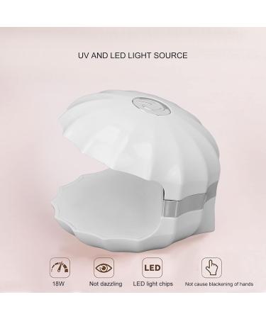 18W Mini Nail LED Lamp | Portable Nail Polish Dryer with Dual Light Sources & 5 Light Chips - Buy Online on GoSupps.com