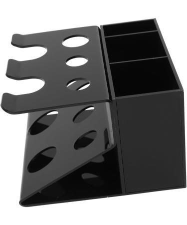 Hushui Acrylic Shaving Organizer Stand | Stylish Storage Holder for Razor Accessories | Perfect Bathroom Decoration - Buy Online on GoSupps.com