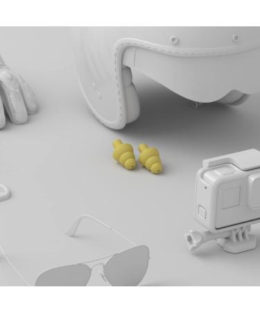 Shush Biker Earplugs - High Performance Wind Noise Protection - Reusable Ceramic Filter (SNR 24dB) for Superior Sound Quality & Focus - International Shipping Available - Buy Online on GoSupps.com