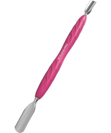 STALEKS PRO by Natury Nails Cuticle Pusher with Rubber Silicone Handle Stainless Steel UNIQ 10/1 - Buy Online on GoSupps.com