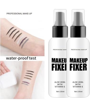 24h Matte Makeup Setting Spray Mist - Finishing Spray Long-lasting Face Mist Fijador de Maquillaje en Spray Oil Control Hydrating professional Sellador de Maquillaje en Spray 100ml (2pcs) - Buy Online on GoSupps.com