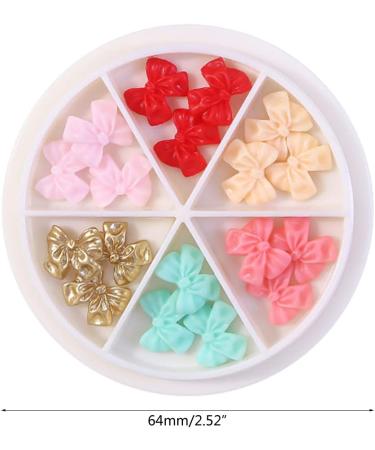HIOPOIUYT Nail Art 3D Nail Tie Design Nail Art Slices Nail Studs For Nail Art 3d Nail Art 3d Nail Art Bows - Buy Online on GoSupps.com