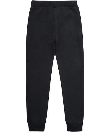 UNACOO Boys Soft French Terry Cotton Jogger Pants, Black, 5-6 Years - 2-Pocket Casual Wear - Buy Online on GoSupps.com
