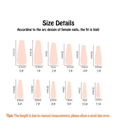 Buy Long Press on Square Ballet Brown Fake Nails - Colorful Floral Heart Design Manicure - 26 Piece Set with Glue Gel for Weddings & Birthdays - Buy Online on GoSupps.com