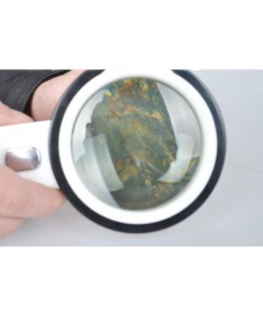 30 Times High Times Handheld Glass with LED Lights HD 20 Children Elderly Students Reading Extra Large 100MM Mobile Phone Repair Portable Good Times - Buy Online on GoSupps.com