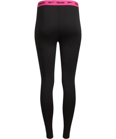 Reebok Women's Performance Leggings - Black Small | Athletic Yoga Pants (S-XL) - Buy Online on GoSupps.com