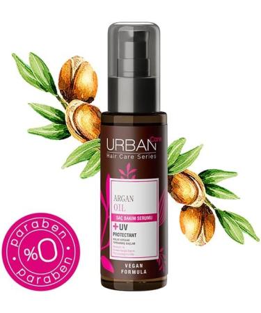 Urban Care Argan Oil & Keratin Nourishing & Anti-Breakage Repairing Hair Care Hair Serum 75ml - Buy Online on GoSupps.com
