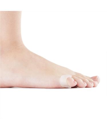 Gel Toe Separators for Overlapping Toes & Hammer Toe Straightener - Bunion Pads Corrector for Women - Pinky Toe Spacers for Bunion Relief - Pedicure Remover for Feet - 1 Fl Oz (Pack of 1) - Light Blue - Buy Online on GoSupps.com