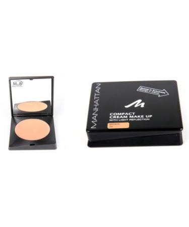 Manhattan 18209 Compact Cream Makeup - Natural 10g | Buy Online for International Shipping - Buy Online on GoSupps.com