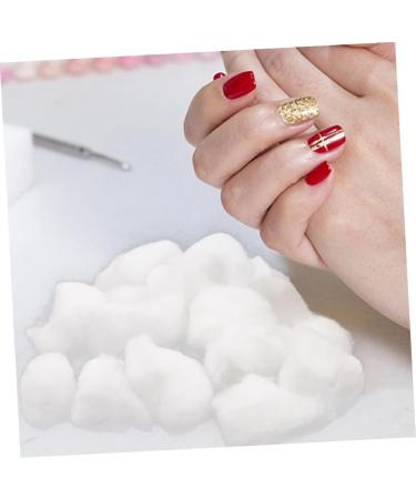 Mikinona 3 Manicure Tools Manicure Cotton Balls Organic Cotton Balls Cotton Balls for Nails Lint Nail Wipes Absorbent Cotton Balls Jumbo Cotton Balls Small Cotton Balls White - Buy Online on GoSupps.com
