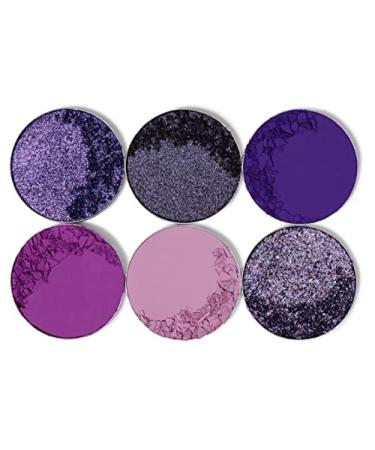 Juvia's Place Royal Purple and Lilac Eyeshadow Palette - Pigmented Eye Makeup for Professional Looks - 6 Shades Pressed Eyeshadow Palette - Buy Online on GoSupps.com