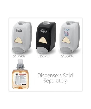GOJO Luxury Foam Antibacterial Handwash Fresh Fruit Fragrance 1250 mL Foam Hand Soap Refill for GOJO FMX-12 Push-Style Dispenser (Pack of 1) Unscented 169.07 Fl Oz (Pack of 1) - Buy Online on GoSupps.com