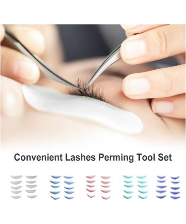 dijiusidy 5 Pairs Lash Curlers Lashes Lift Silicone Eyelash Tool Convenient Household Eyes Hair Brush Styling Cosmetic Tools Transparent - Buy Online on GoSupps.com