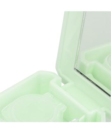 Portable Contact Lens Case - Dustproof Container for Travel & Home (Green) - Buy Online - Buy Online on GoSupps.com