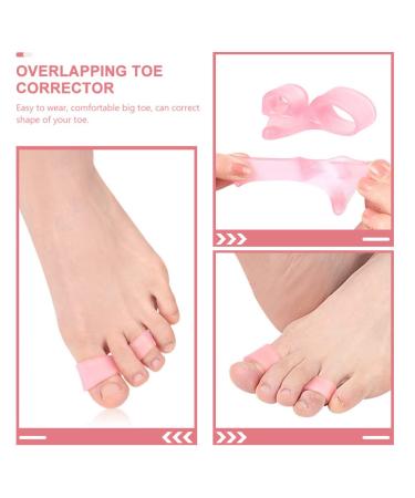 4 Pairs Toe Straighteners & Separators Set | Healeved Tools Clip Board | Bunion Correctors for Women & Men - Buy Online on GoSupps.com