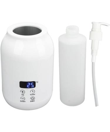 NATUDECO Electric Massage Oil Heating Bottle - 30-65 Lotion Dispenser with Timer for Home & Salon (EU Connector) - Buy Online on GoSupps.com