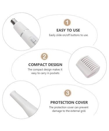 Buy Healifty 1pc Rechargeable Eyebrow Trimmer & Electric Facial Hair Razor - Portable & Efficient Hair Removal | International Shipping - Buy Online on GoSupps.com