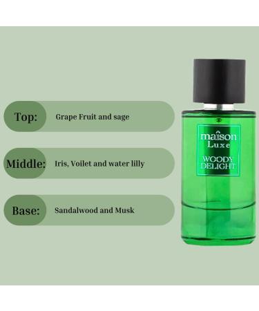 Hamidi MAISON LUXE WOODY DELIGHT Eau De Parfum Spray 110ML (3.8 OZ) Long Lasting Perfume for Women & Men Indulge Yourself In The Essence Of Nature with this Captivating Fragrance Unisex Perfume - Buy Online on GoSupps.com