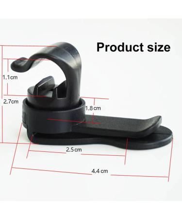 Buy Magnetic Tube Clip - Removable Drinking Bag Clamp & Tactical Hose Holder for Camping & Hiking - Black - Buy Online on GoSupps.com