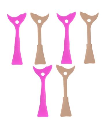 Beavorty 6 Pcs Eyeliner Baffle Makeup Mascara Mascarades for Women for Women Eyeliner Guard Applicator Eyelash Shield Applicator Lash Applicator Safety Mask Cosmetic 15x3.2cmx3pcs