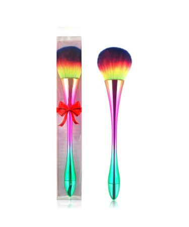 Large Powder Mineral Brush - Colorful Foundation & Blush Makeup Brush - Buy Online on GoSupps.com