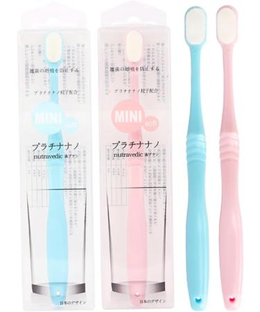 PartyKindom 6 Pcs Nano Ultra Fine Soft Toothbrush - Ideal for Postpartum and Pregnant Women | International Shipping Available - Buy Online on GoSupps.com