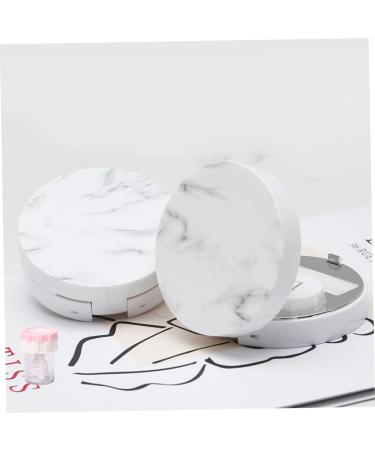 Healeved 3 STK Contact Lens Container - Marbling Storage Box & Tweezers for Travel - Sweet Lens Case - International Shipping - Buy Online on GoSupps.com