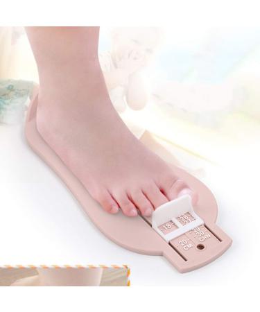 Kids Foot Measurement Device | Professional Shoe Sizer for Buying Shoes | Foot Measuring Gauge in Pink - Buy Online on GoSupps.com