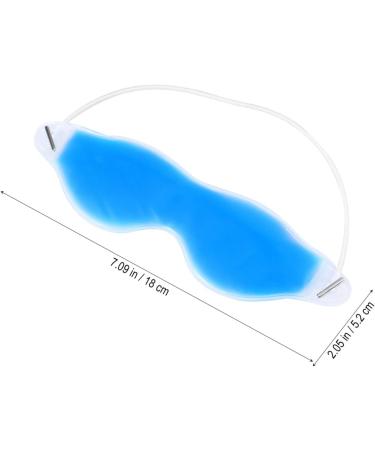 Healifty Cooling Eye Mask - Hot & Cold Therapy Gel Mask for Migraine Relief | Sleep Mask for Men & Women - Relaxation & Wellness (Blue) - Buy Online on GoSupps.com