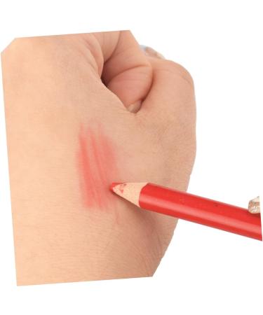 MUSISALY 1 Set Eyebrow Pencil Eyebrow Pen Eye Brow Pencil Tattoos Supply Makeup Accessories Wood Red 1 count (Pack of 1) Red - Buy Online on GoSupps.com